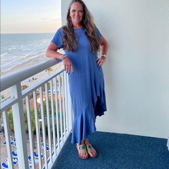 Fantastic Fawn/Peach Love dress size Large NWT - Picture 1 of 3